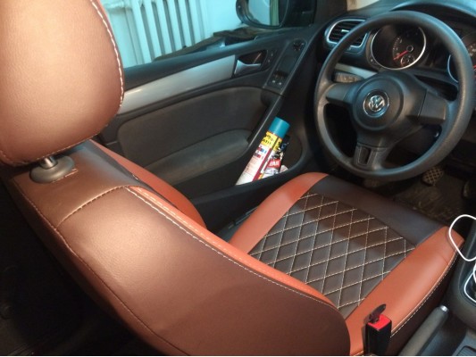 Авточехлы на Volkswagen Golf 6 Авточехлы на Volkswagen Golf 6