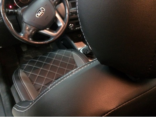 Каркасные авточехлы на KIA Rio 3 Каркасные авточехлы на KIA Rio 3