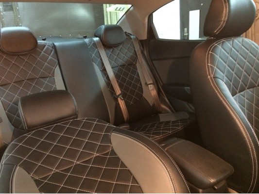 Каркасные авточехлы на KIA Rio 3 Каркасные авточехлы на KIA Rio 3