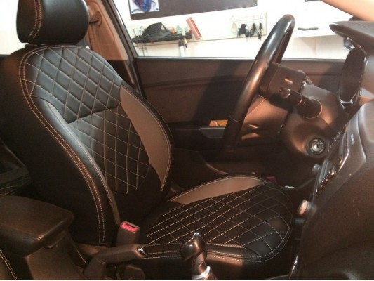 Каркасные авточехлы на KIA Rio 3 Каркасные авточехлы на KIA Rio 3