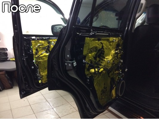 Шумоизоляция дверей